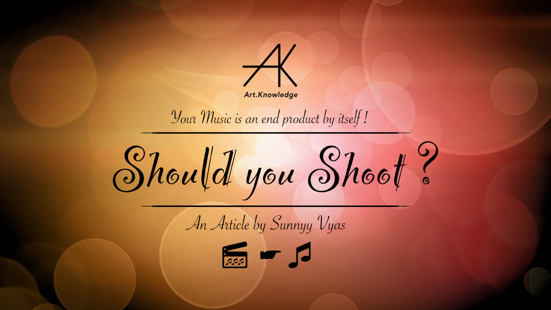 Should you Shoot ?